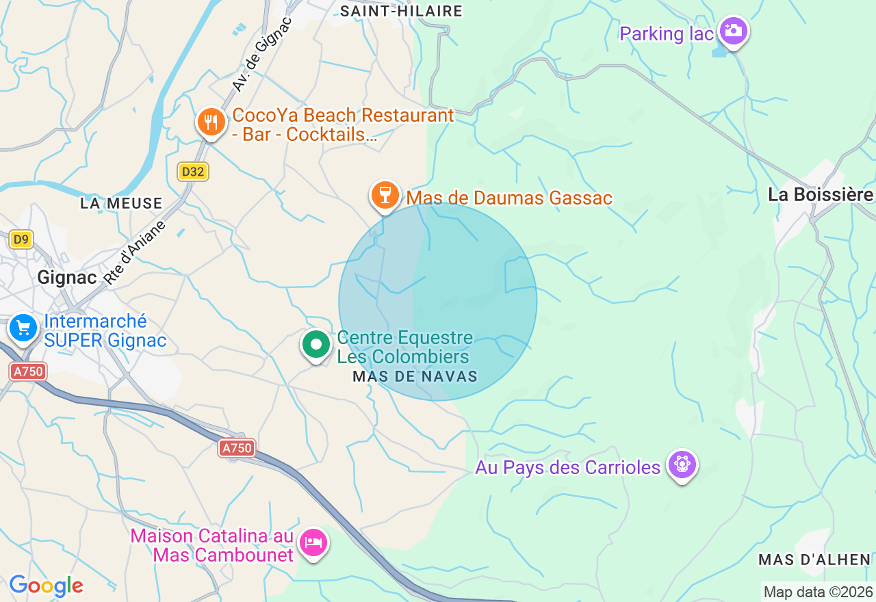 Carte de l'emplacement