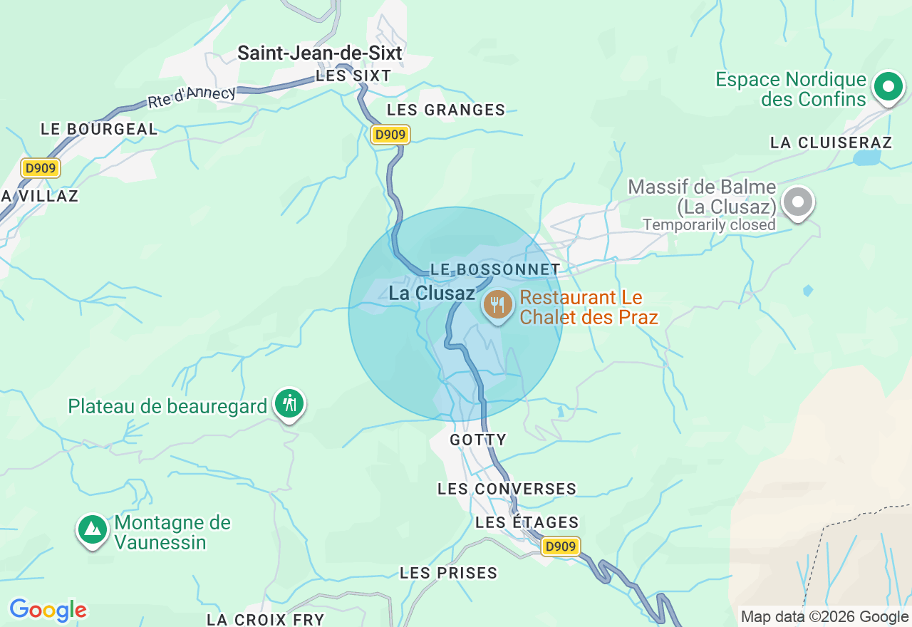 Carte de l'emplacement