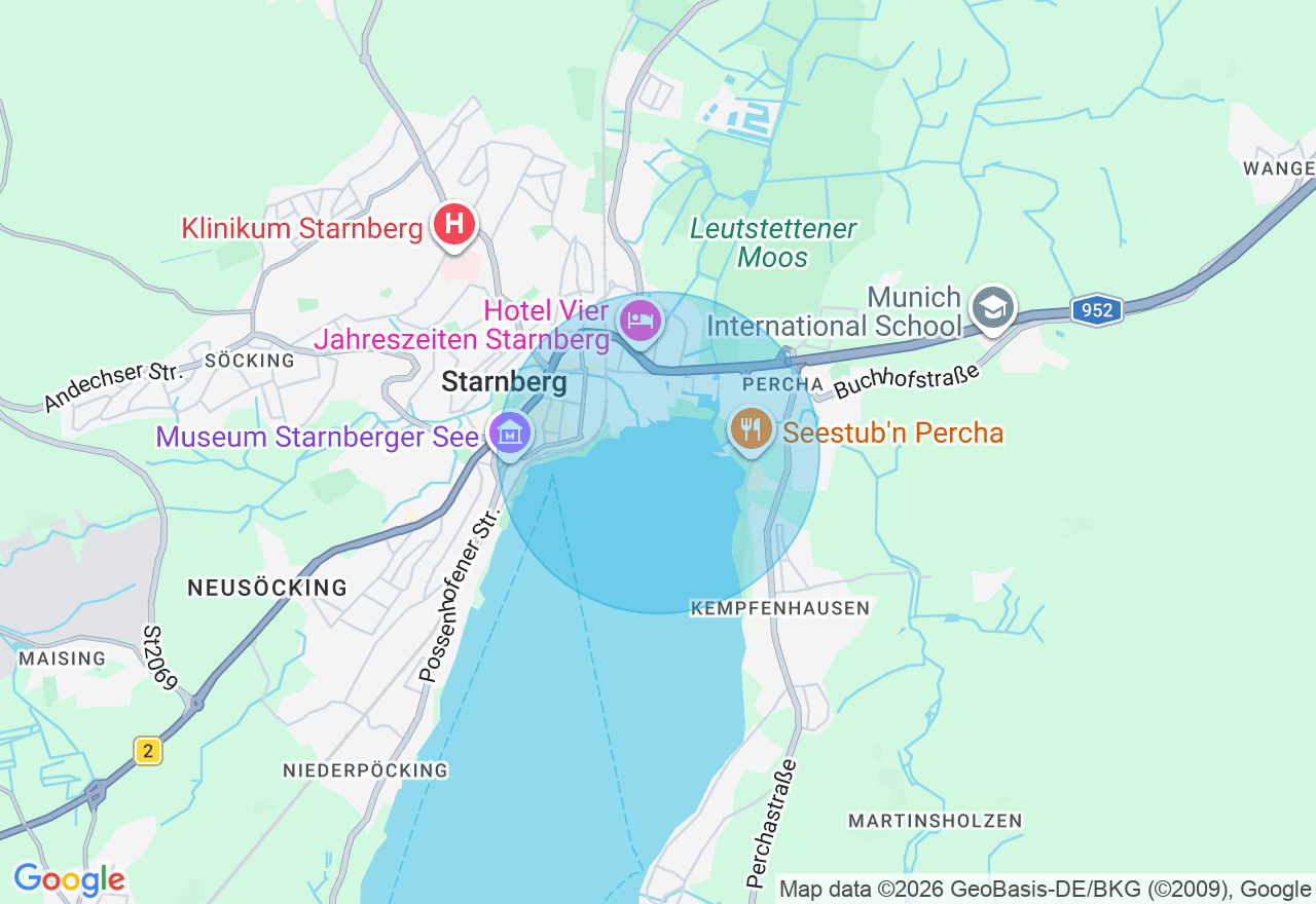 Kartenansicht der Location