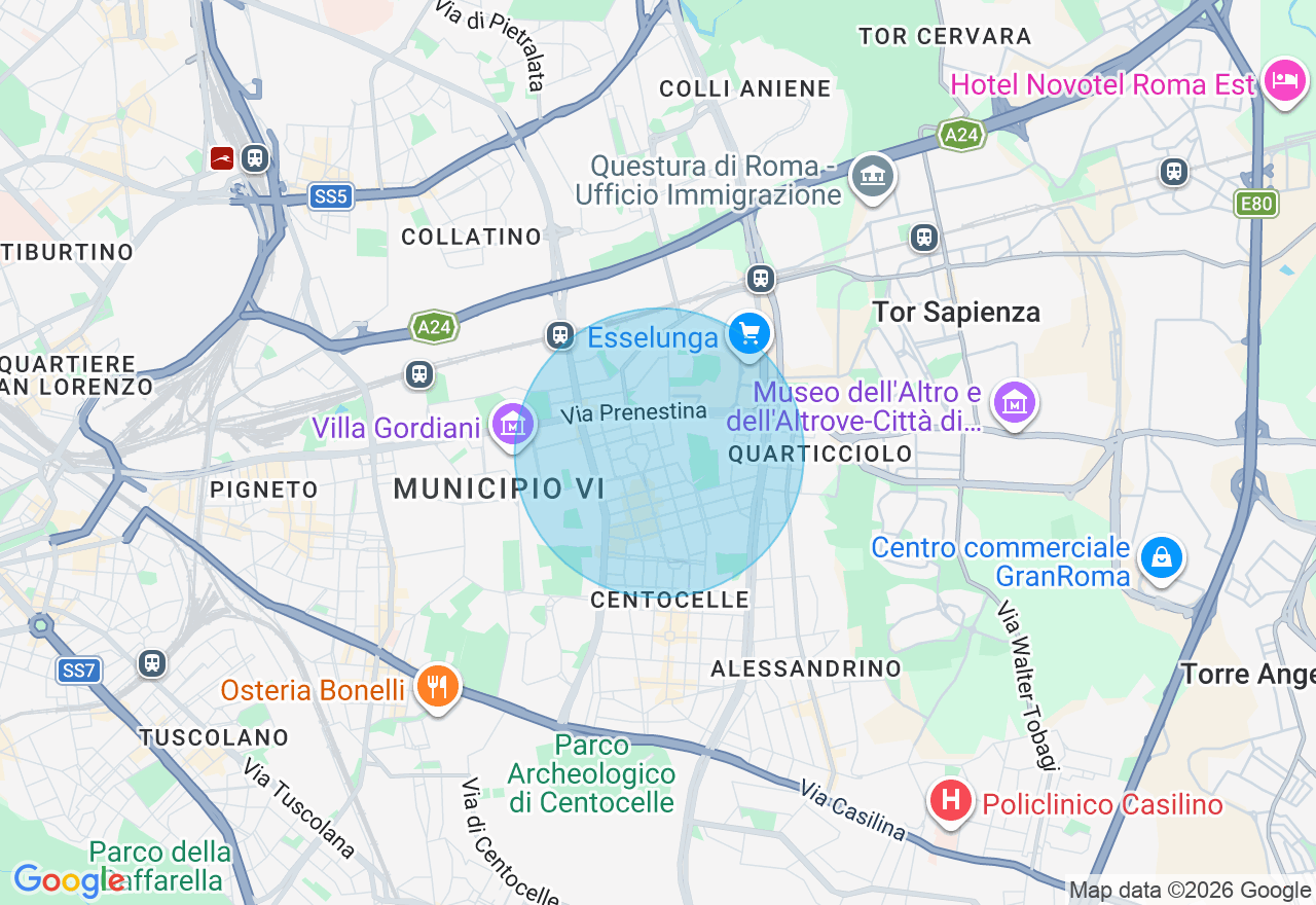 Mappa della posizione