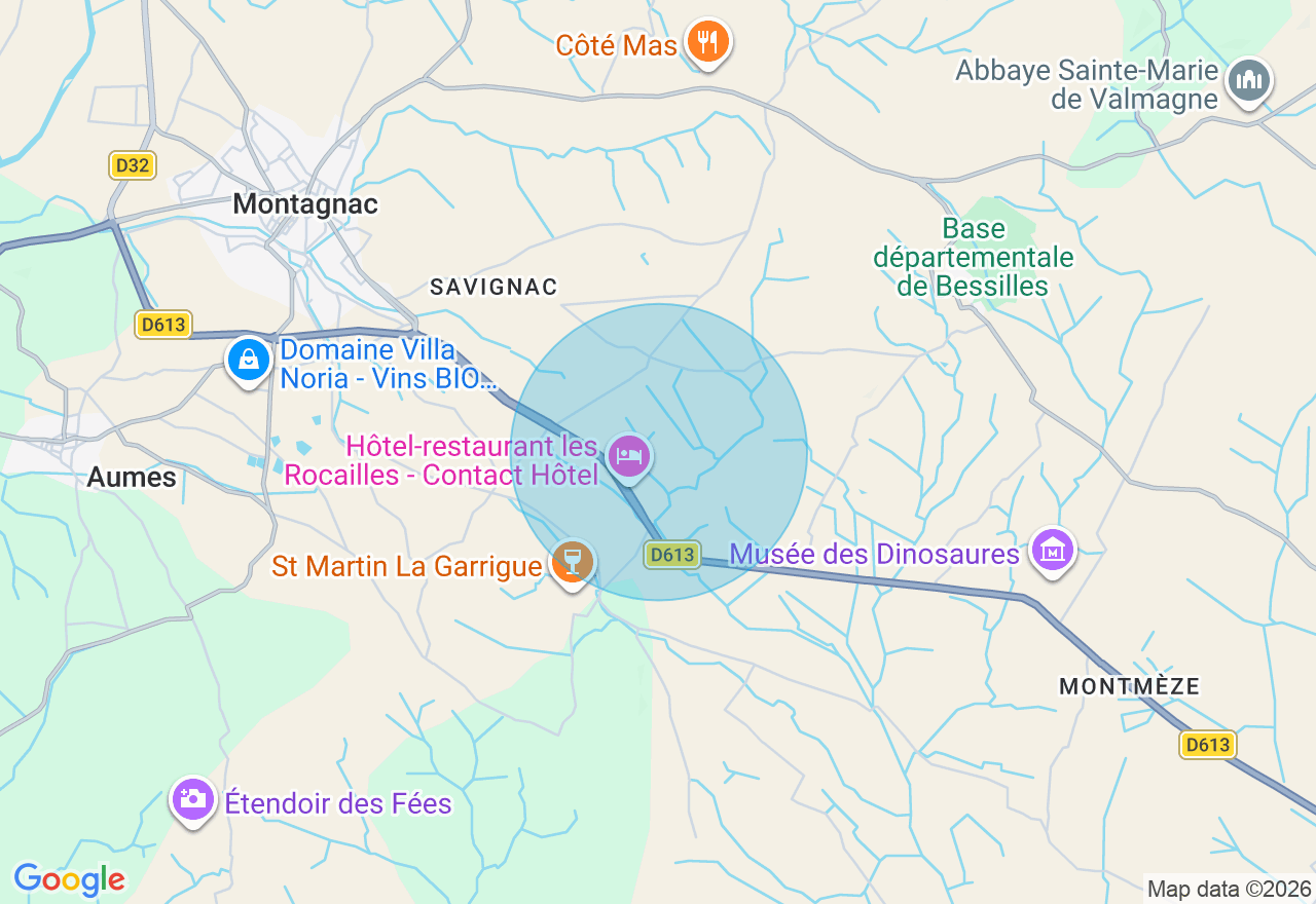 Carte de l'emplacement