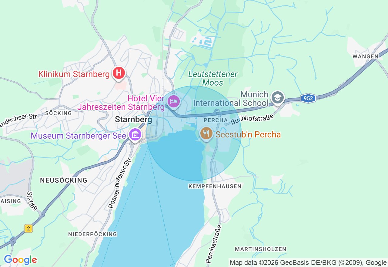 Kartenansicht der Location