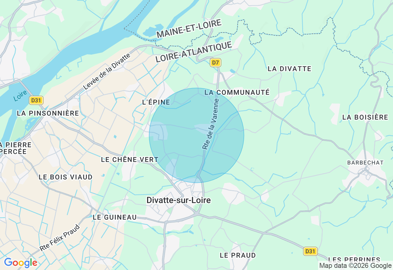 Carte de l'emplacement