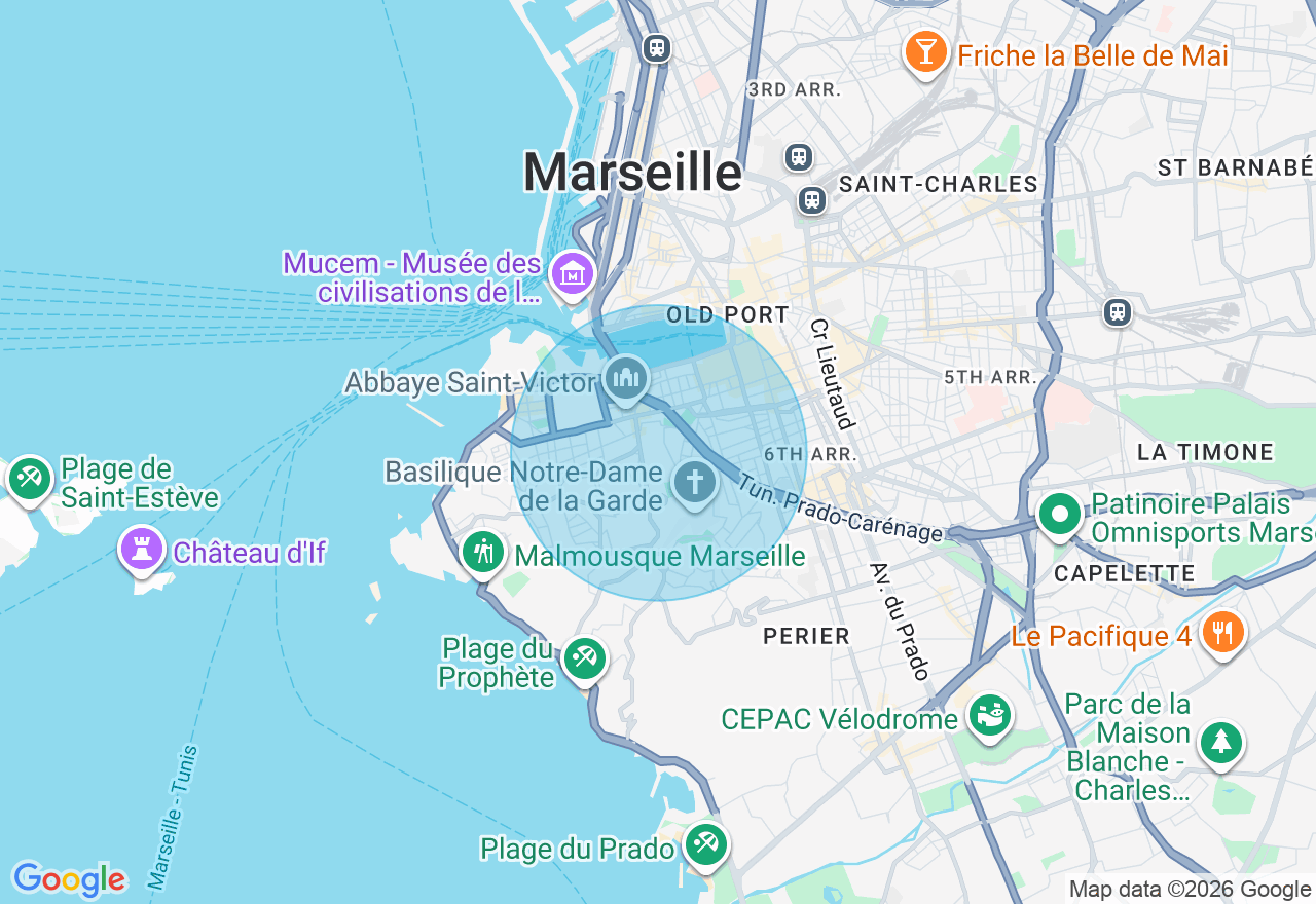 Carte de l'emplacement