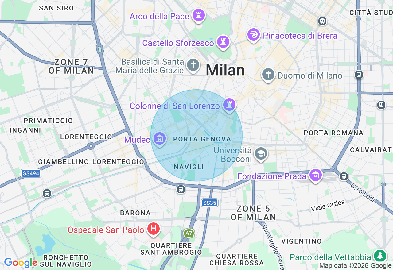 Mappa della posizione
