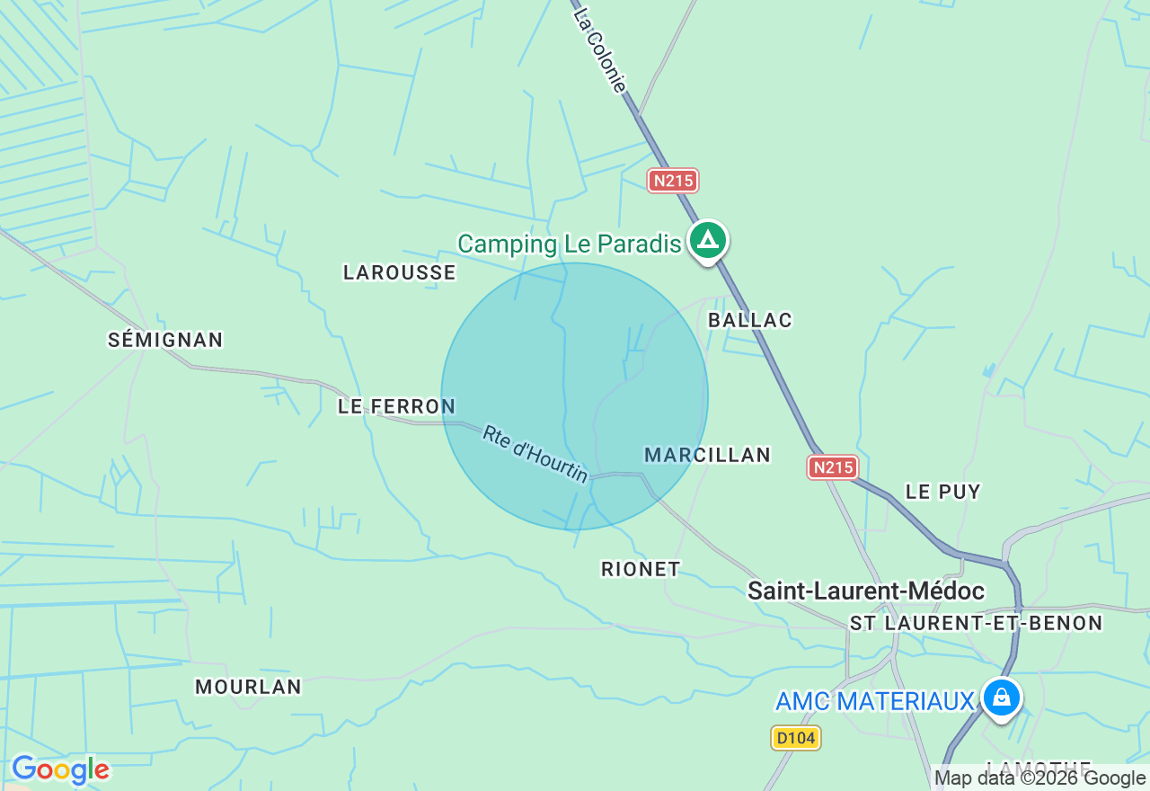 Carte de l'emplacement