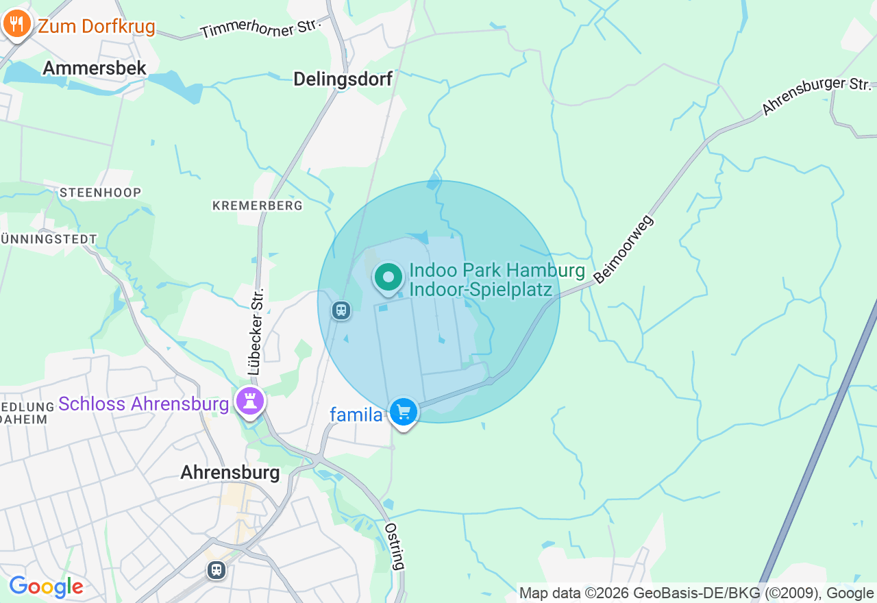Kartenansicht der Location