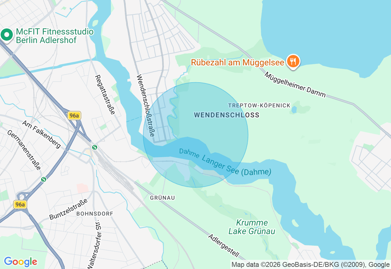 Kartenansicht der Location