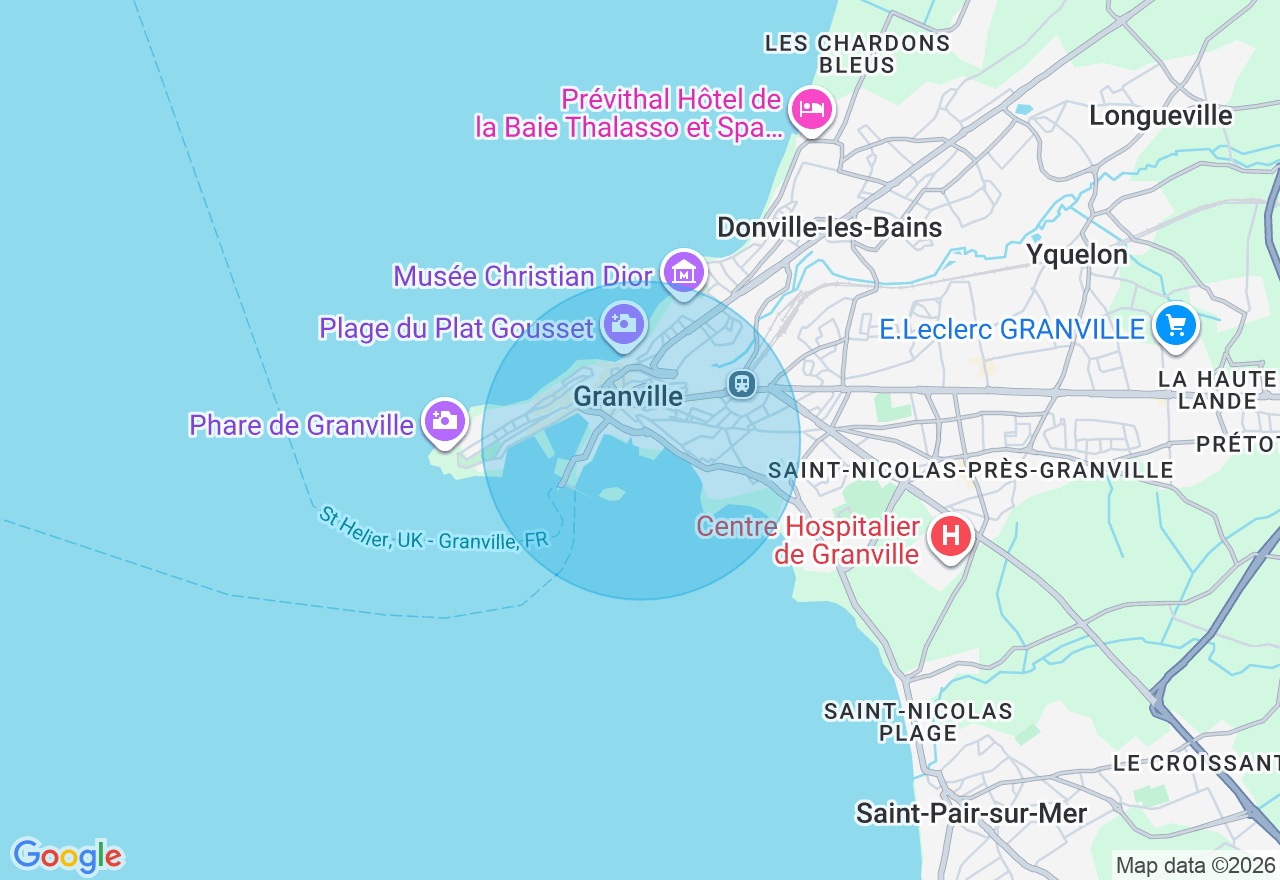 Carte de l'emplacement