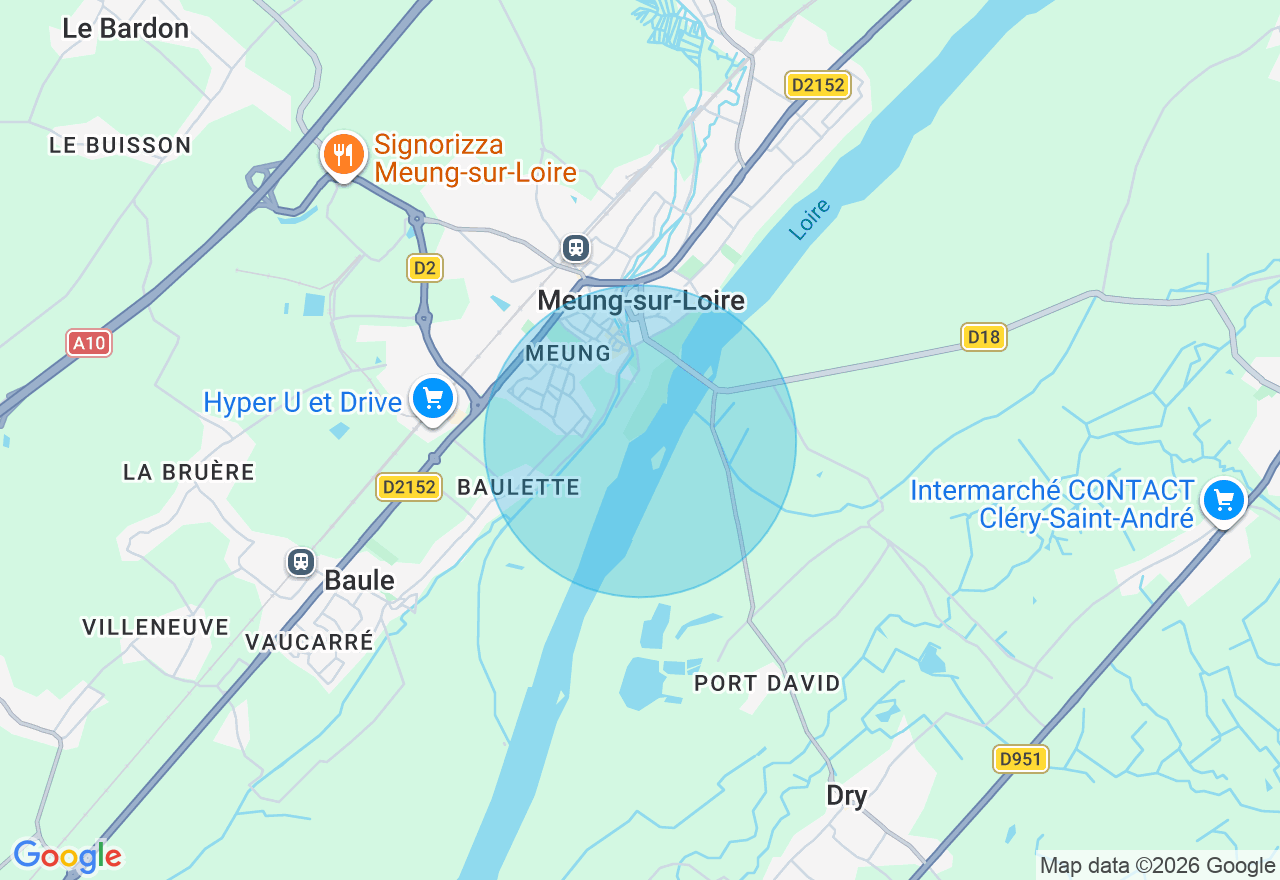 Carte de l'emplacement