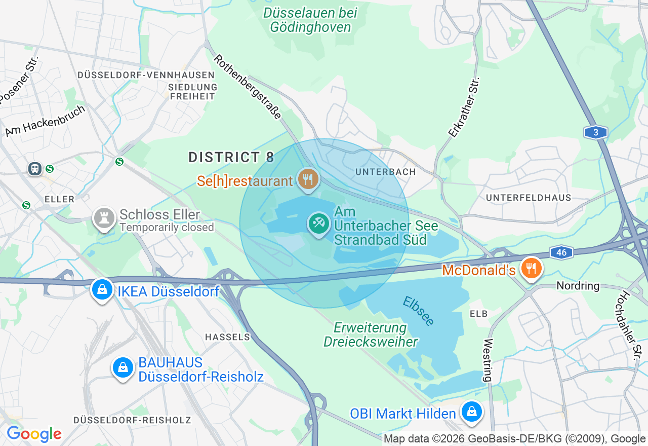 Kartenansicht der Location