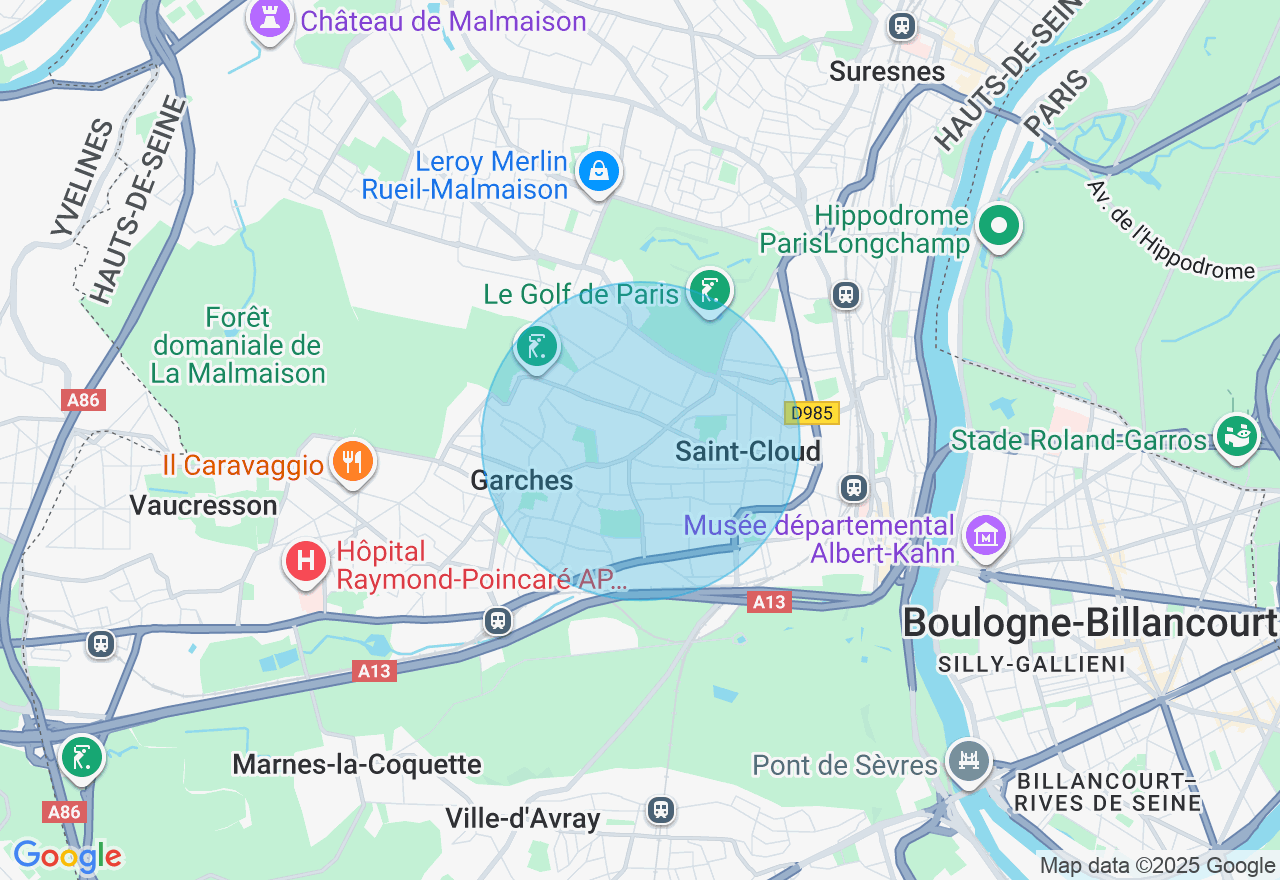 Carte de l'emplacement