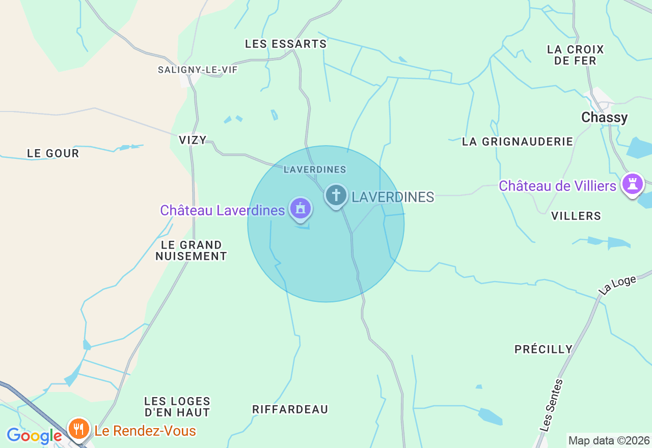 Carte de l'emplacement