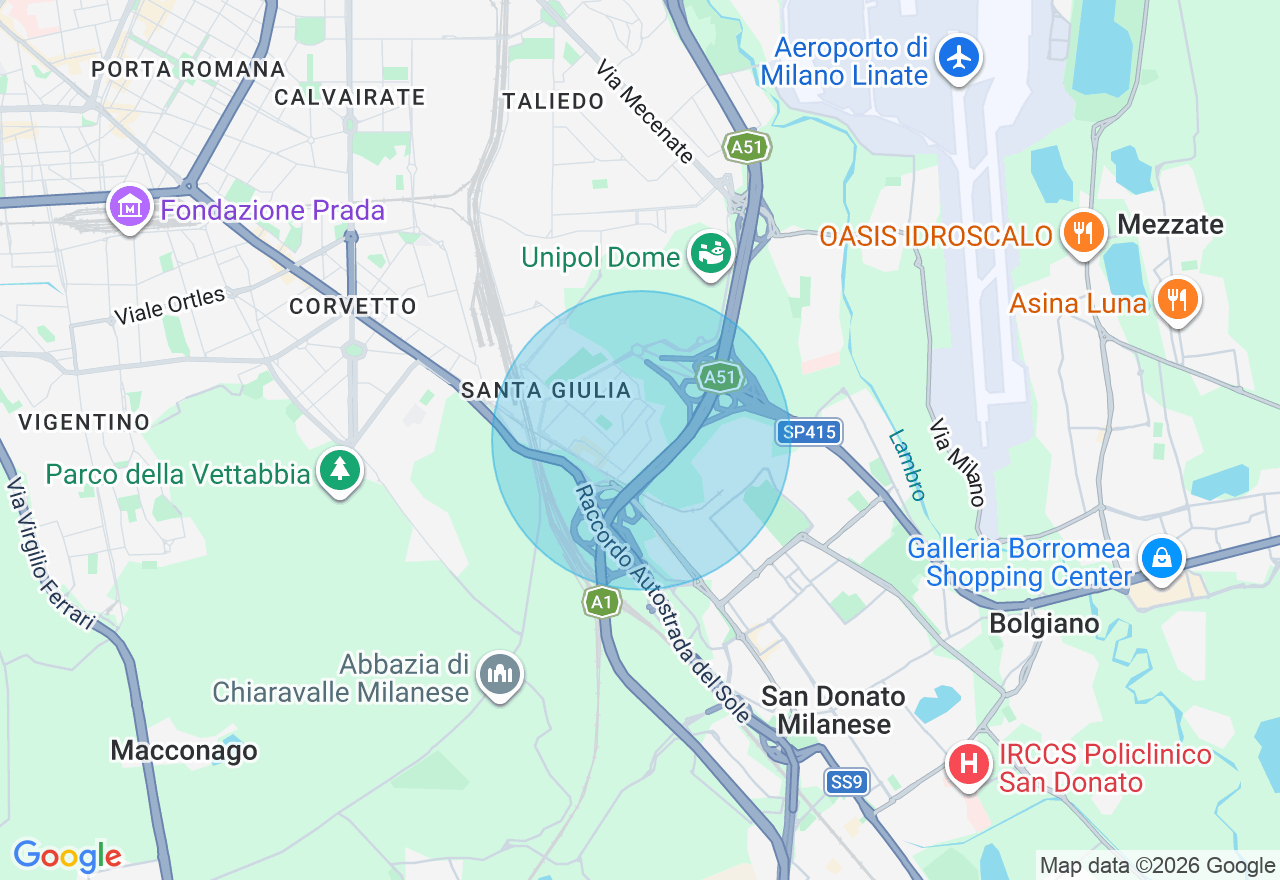 Mappa della posizione