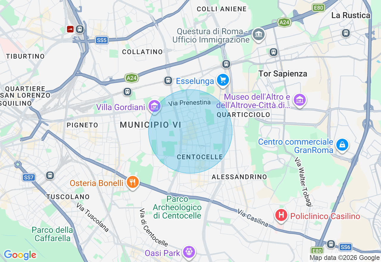 Mappa della posizione