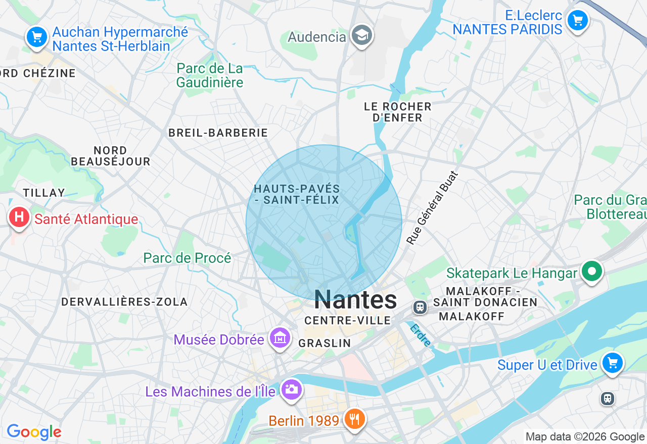 Carte de l'emplacement
