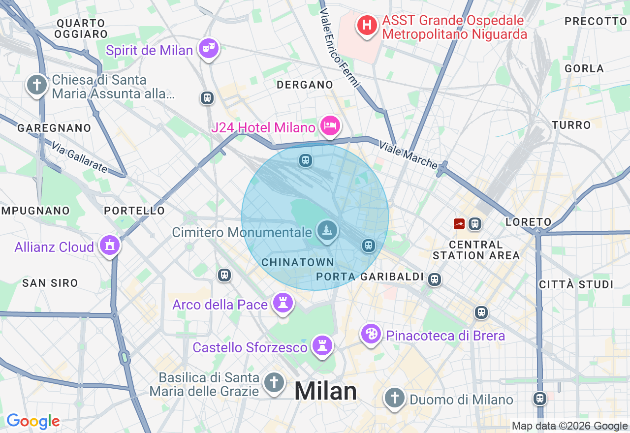 Mappa della posizione