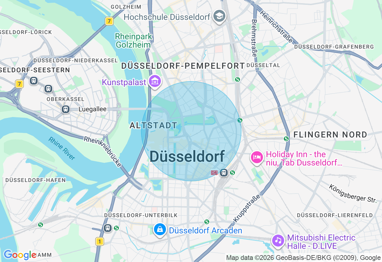 Kartenansicht der Location