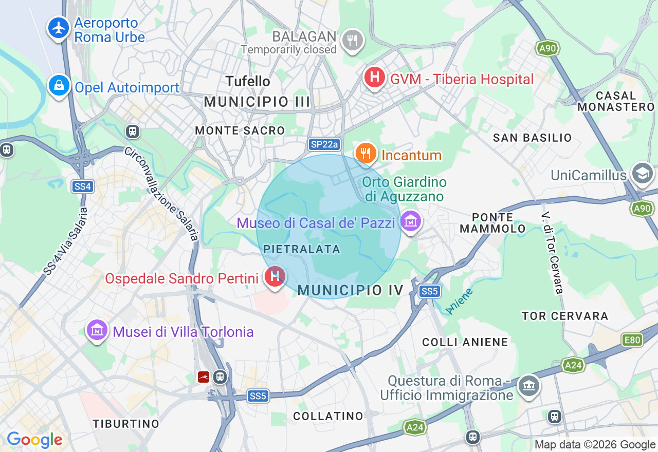 Mappa della posizione