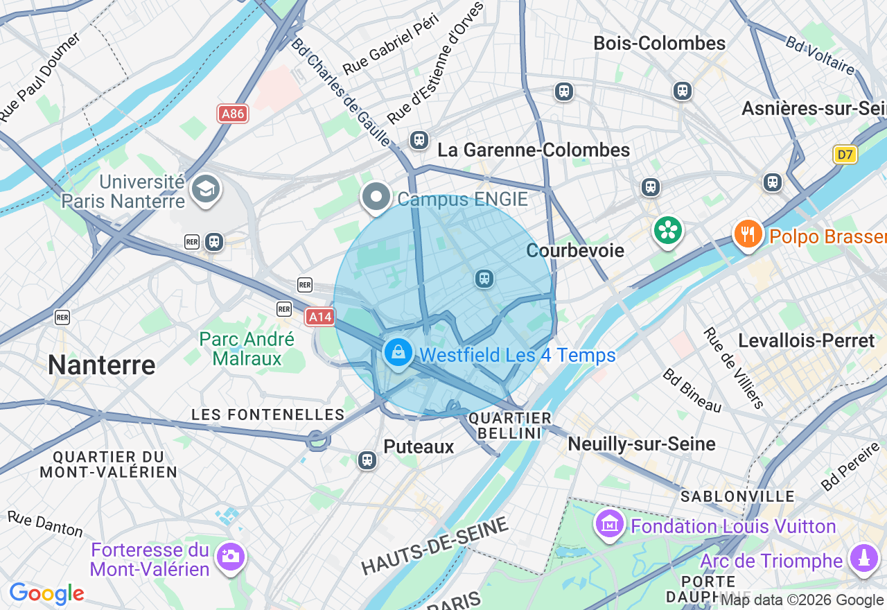 Carte de l'emplacement