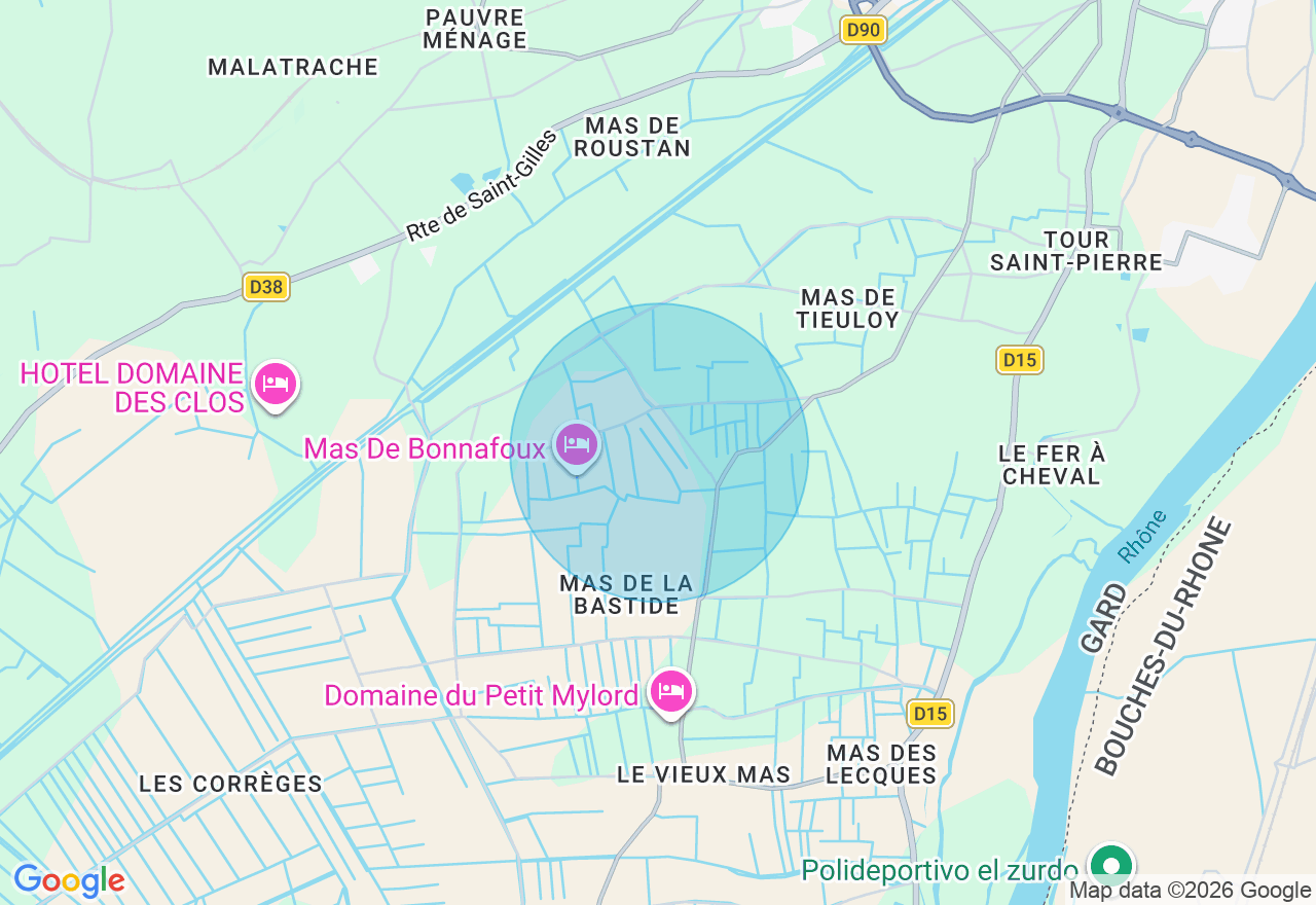 Carte de l'emplacement