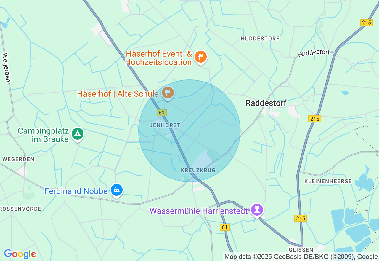 Kartenansicht der Location