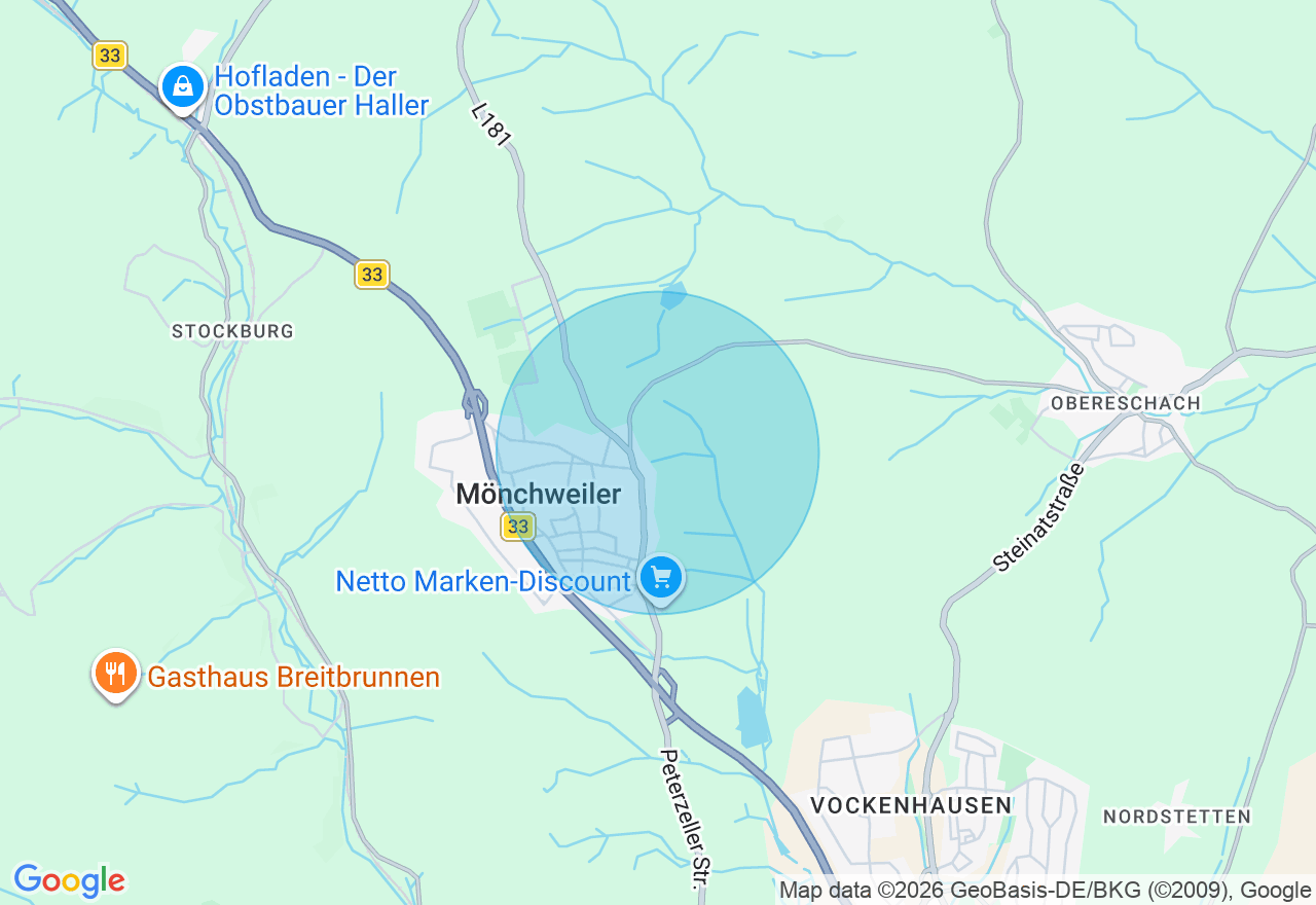 Kartenansicht der Location