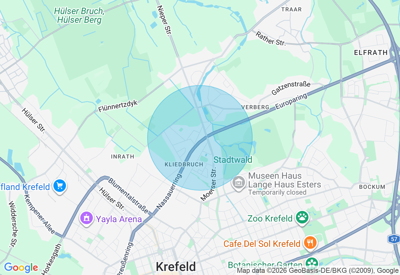 Kartenansicht der Location