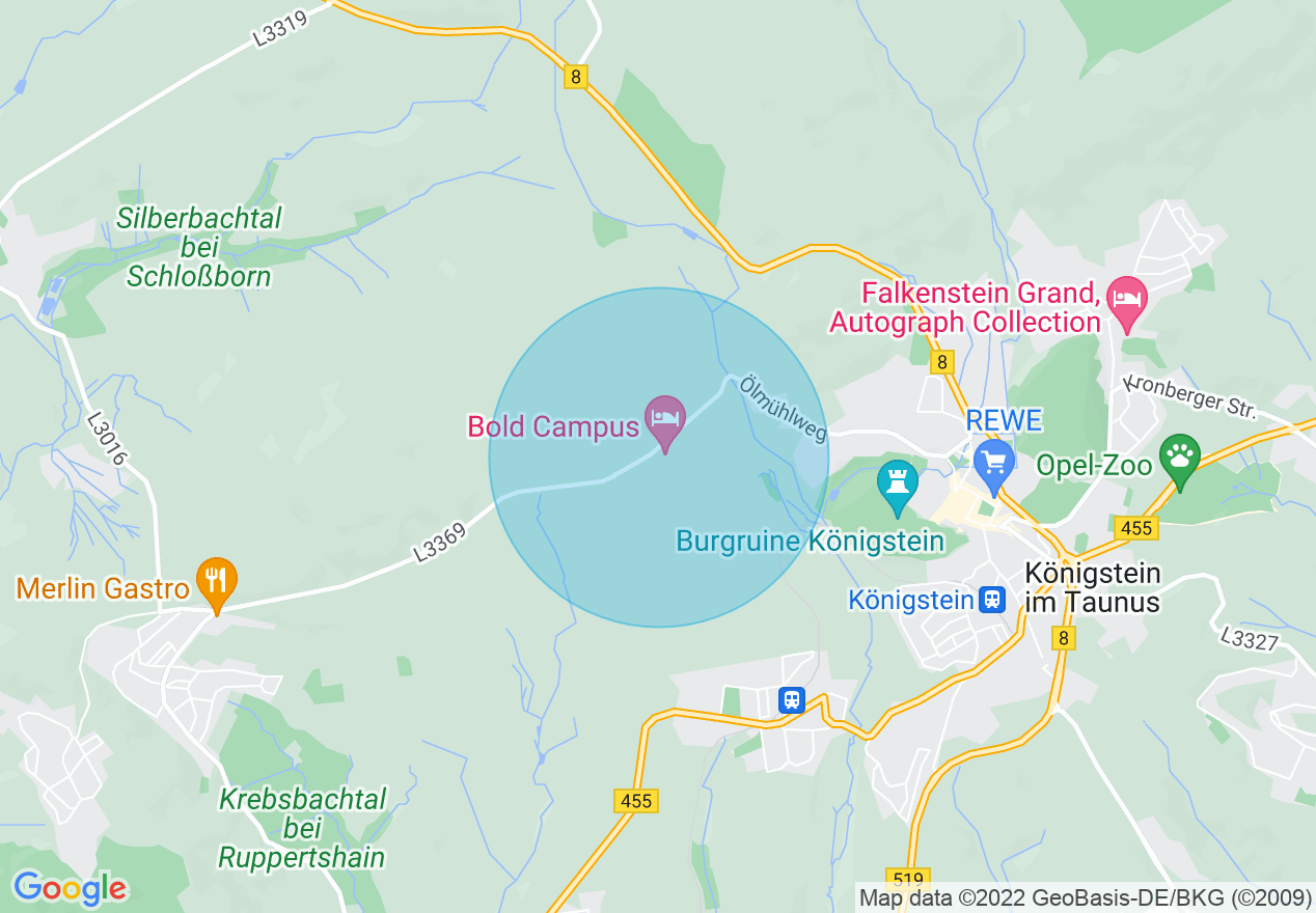 Kartenansicht der Location