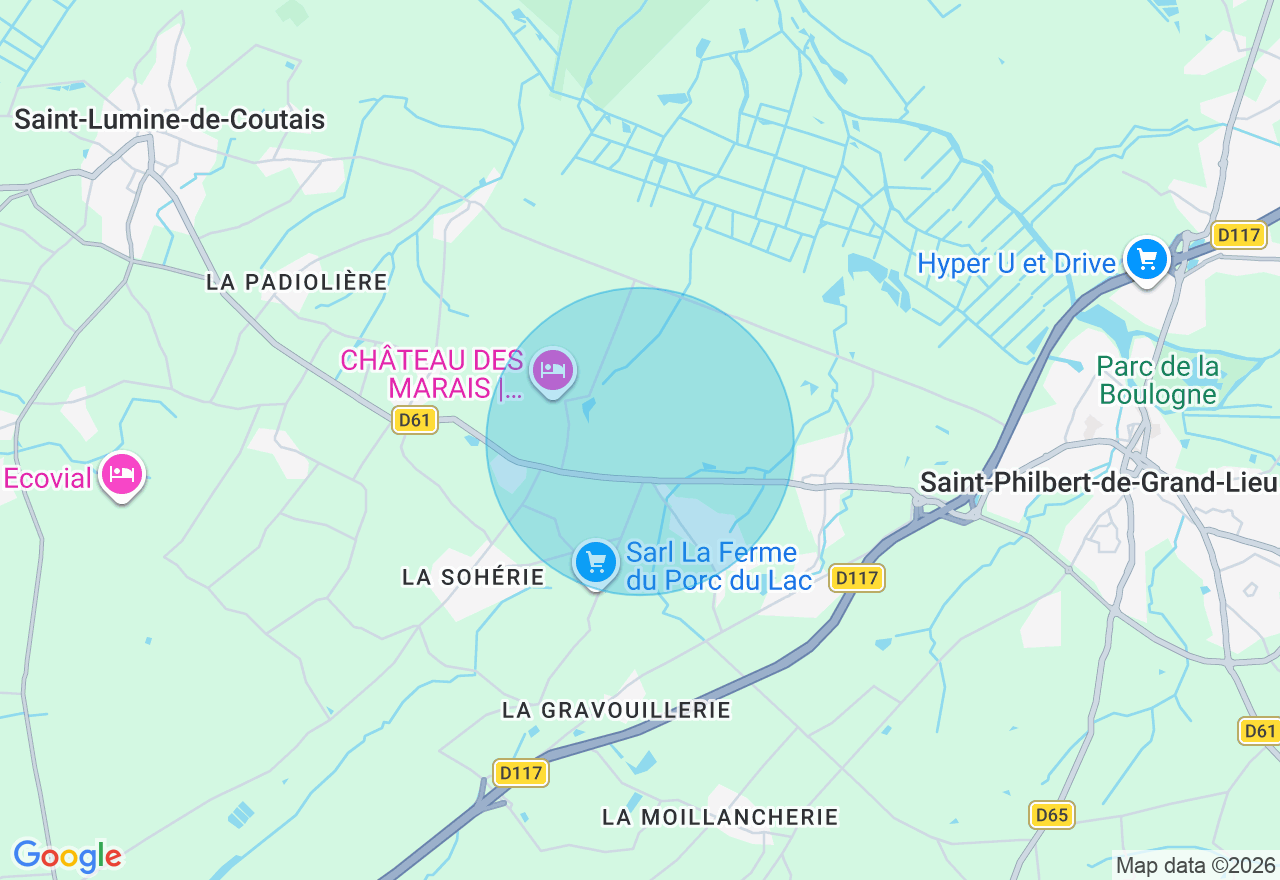 Carte de l'emplacement