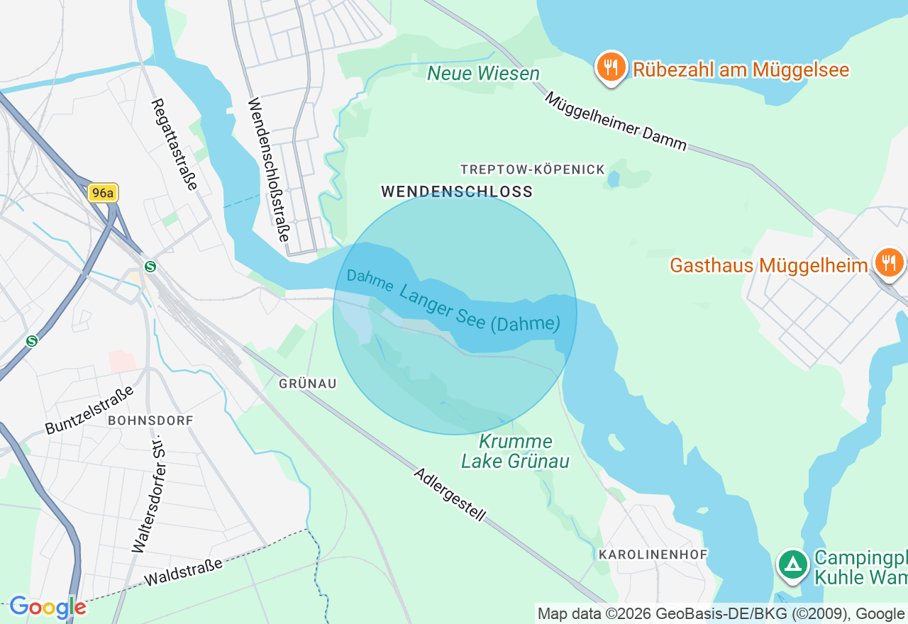 Kartenansicht der Location