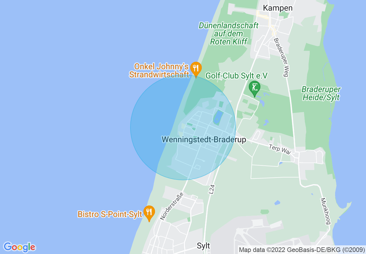 Kartenansicht der Location
