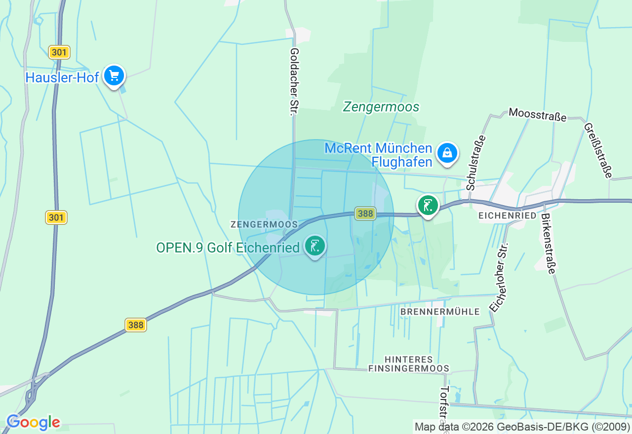 Kartenansicht der Location