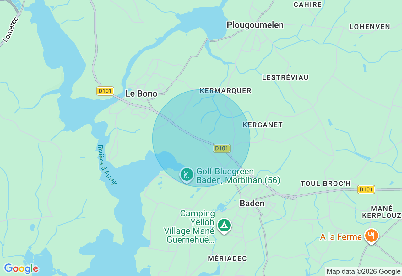 Carte de l'emplacement