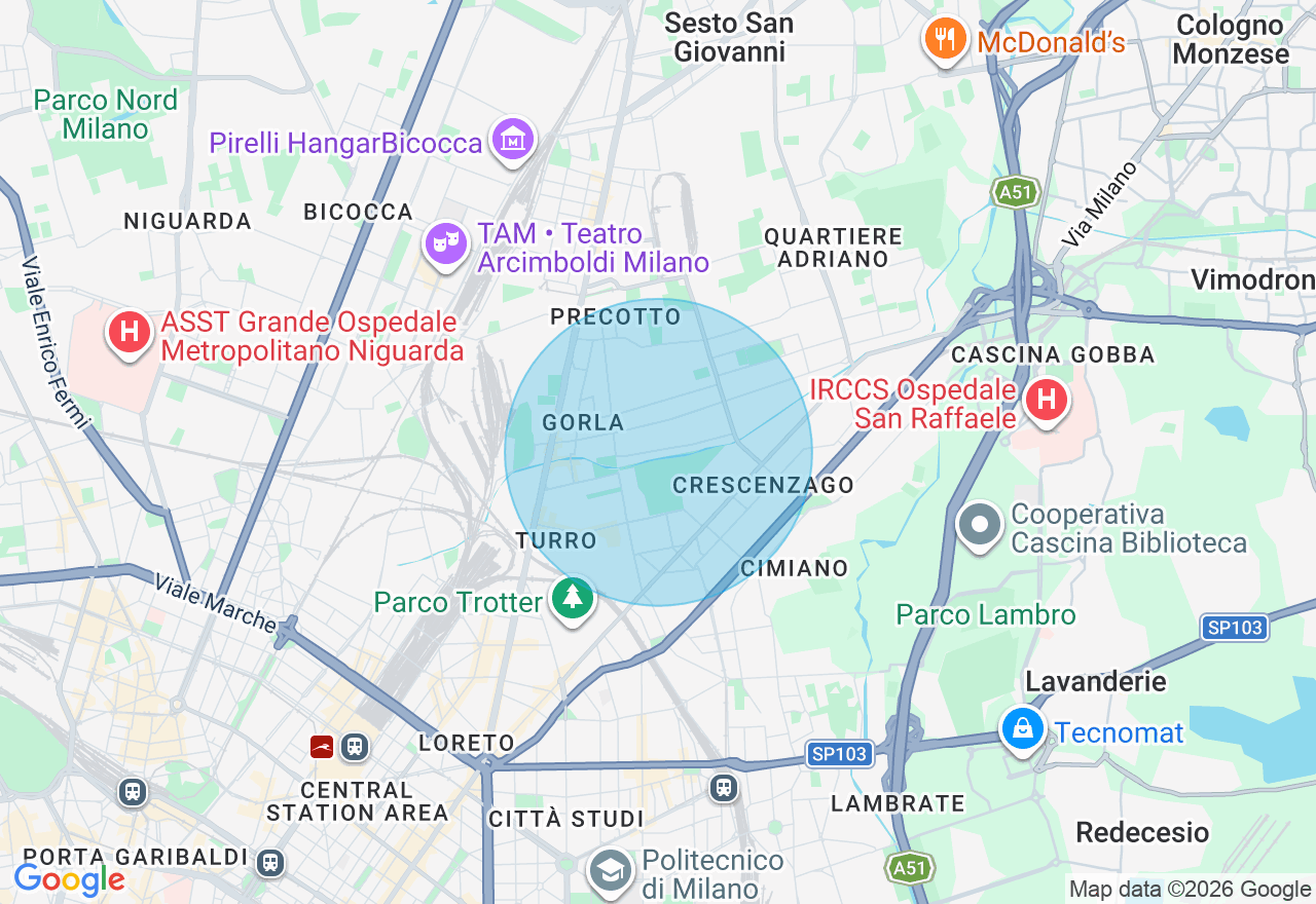 Mappa della posizione