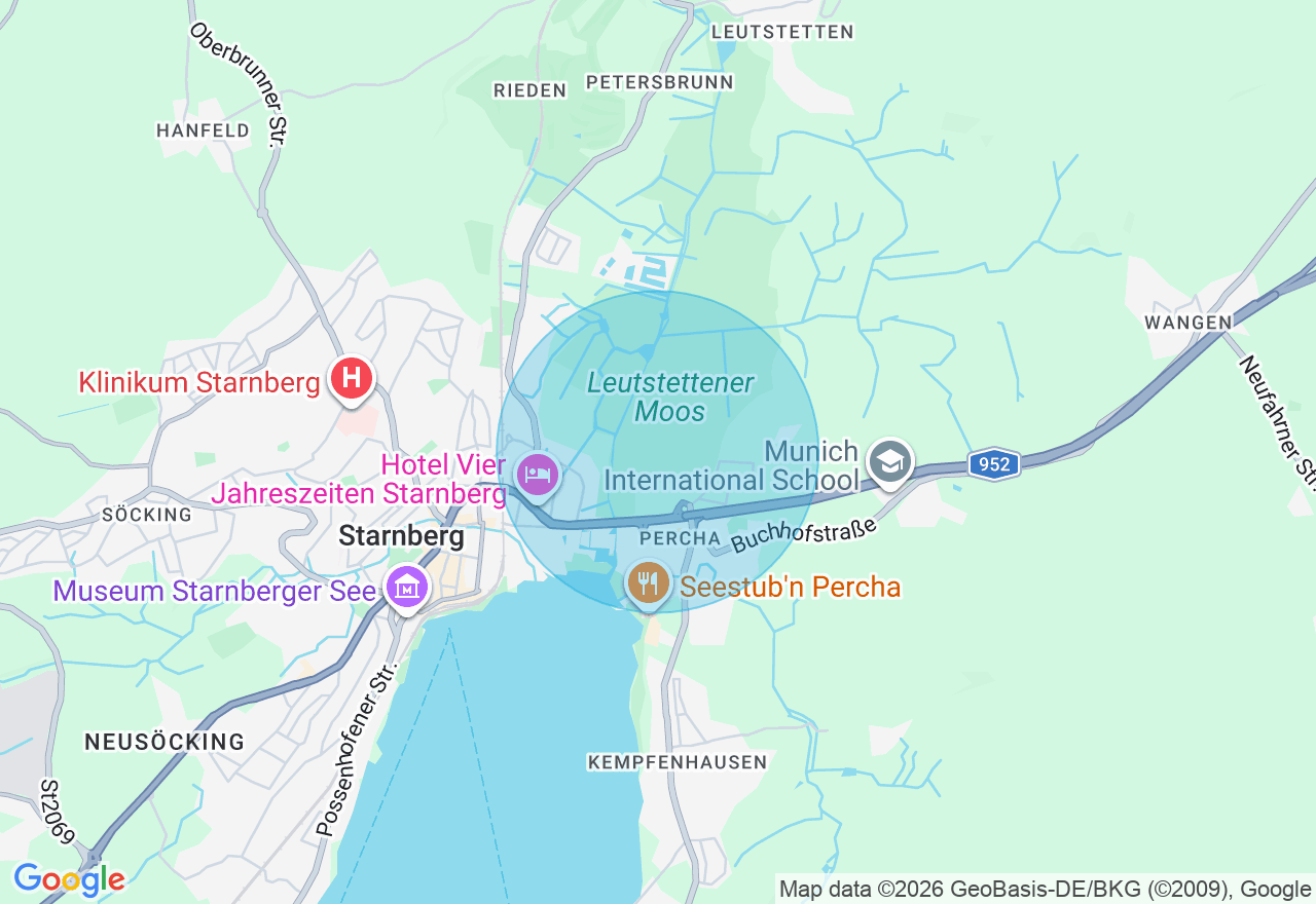 Kartenansicht der Location