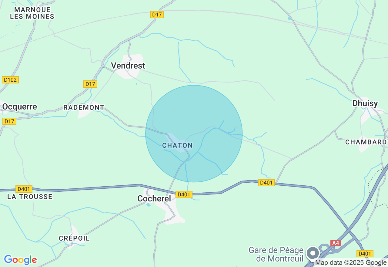 Carte de l'emplacement
