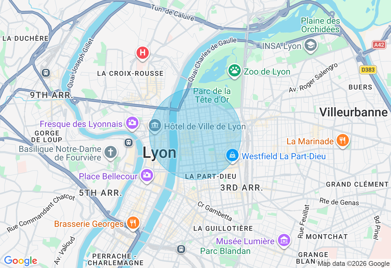 Carte de l'emplacement