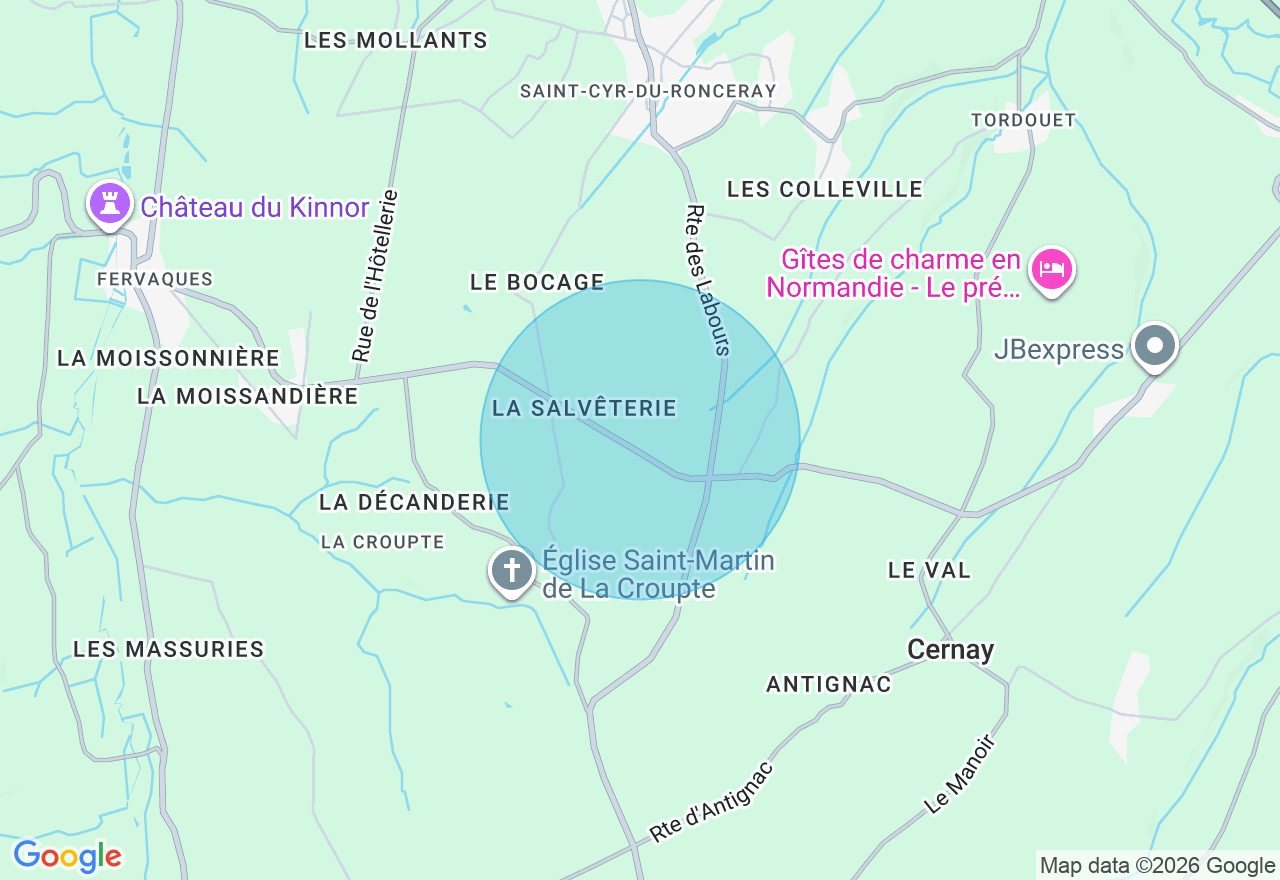 Carte de l'emplacement