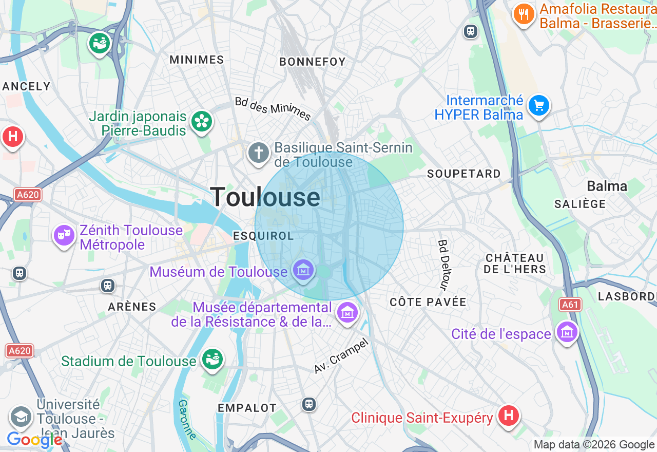 Carte de l'emplacement