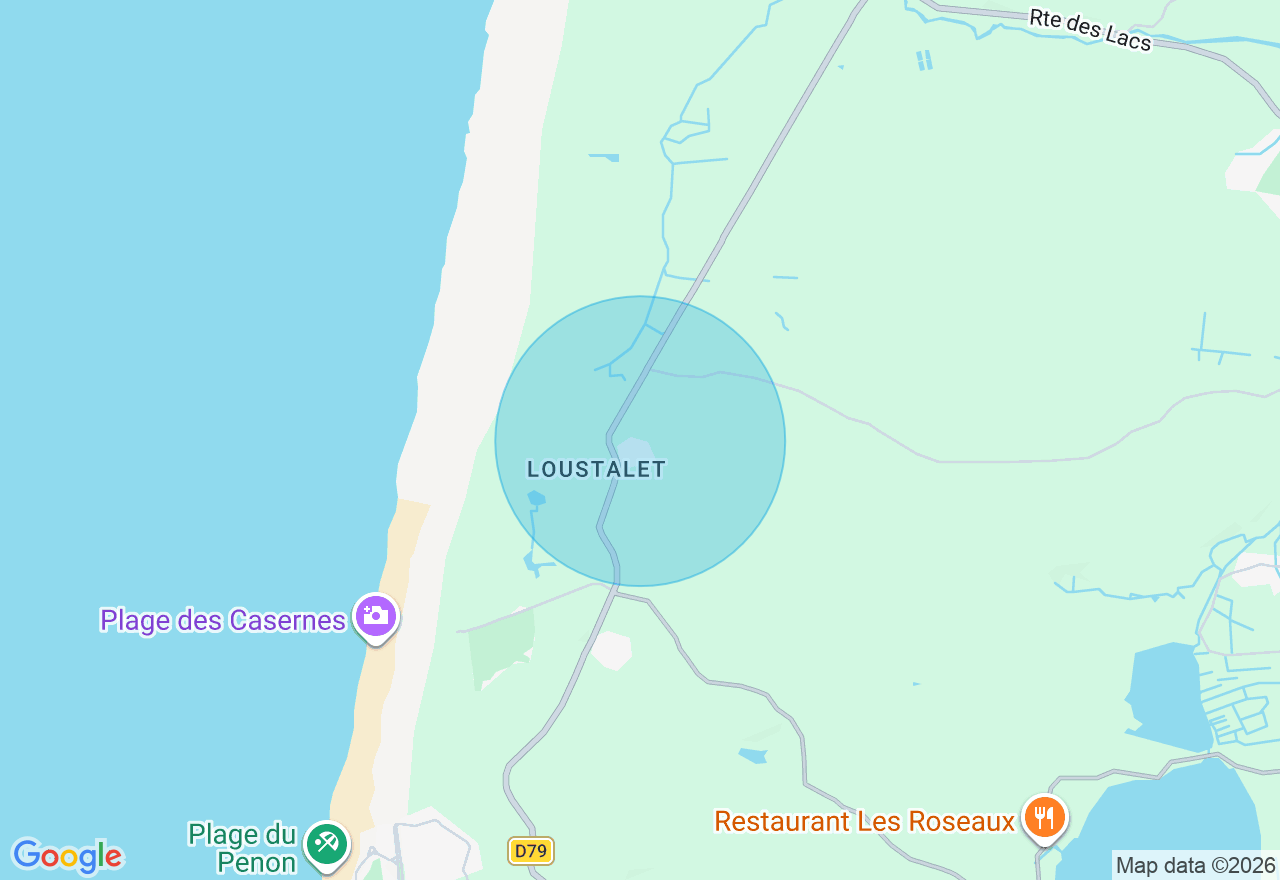 Carte de l'emplacement