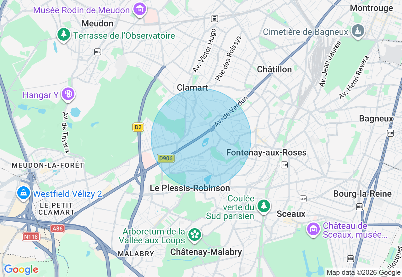 Carte de l'emplacement