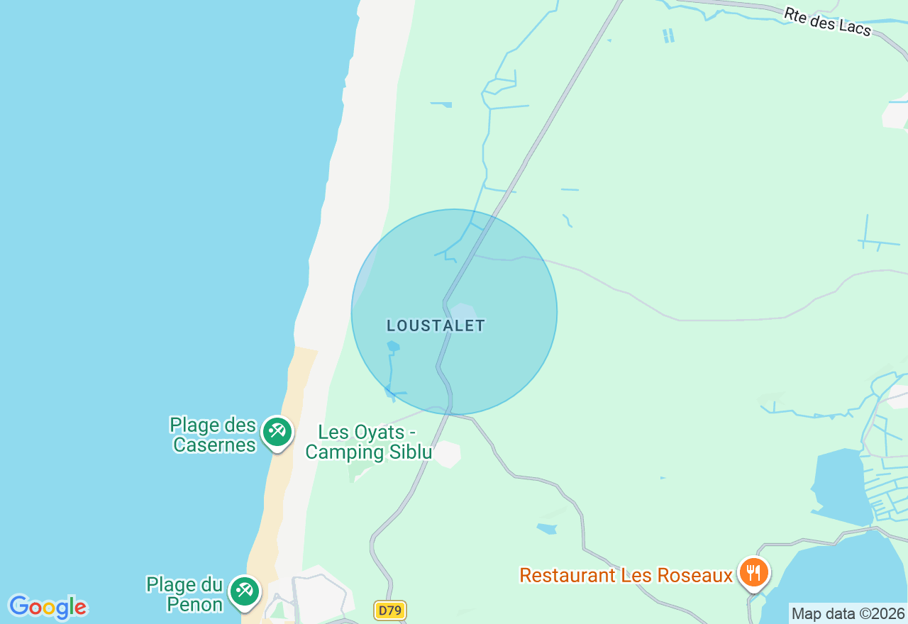 Carte de l'emplacement