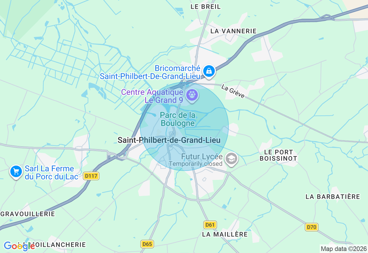 Carte de l'emplacement
