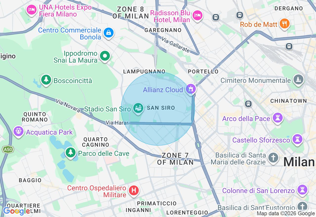 Mappa della posizione