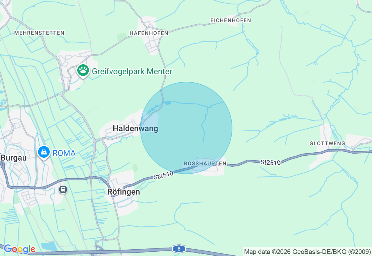 Kartenansicht der Location