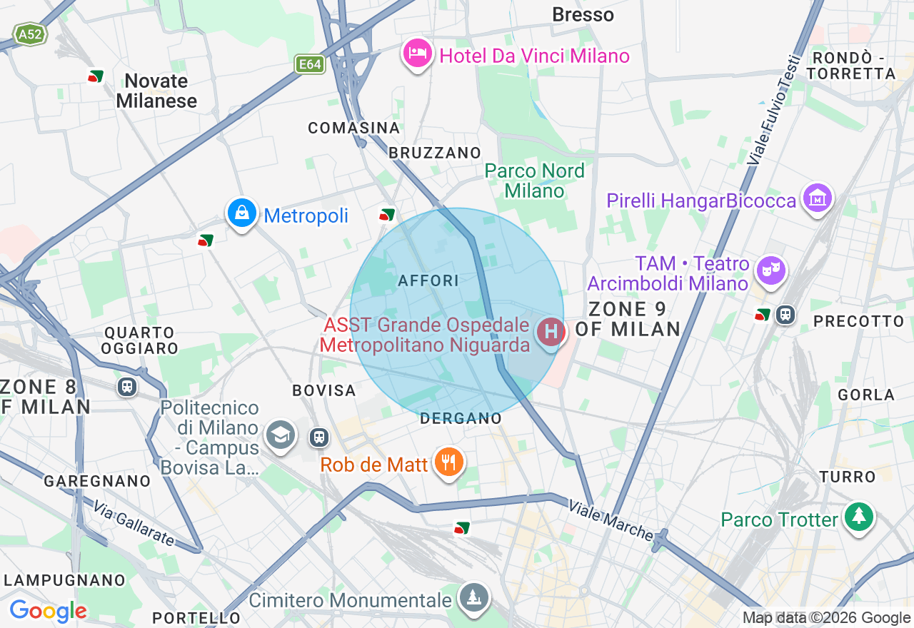 Mappa della posizione