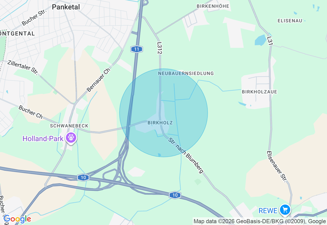 Kartenansicht der Location
