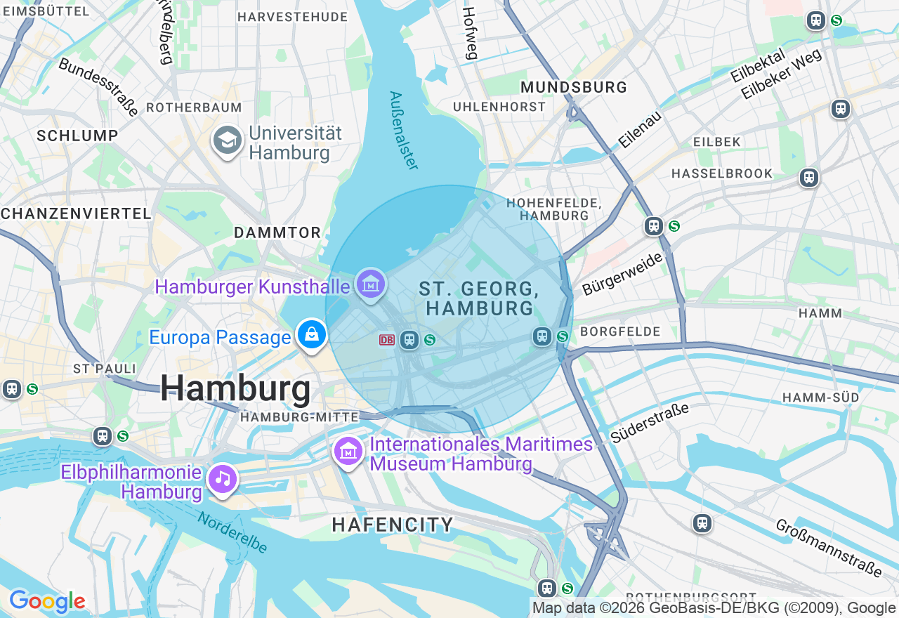 Kartenansicht der Location