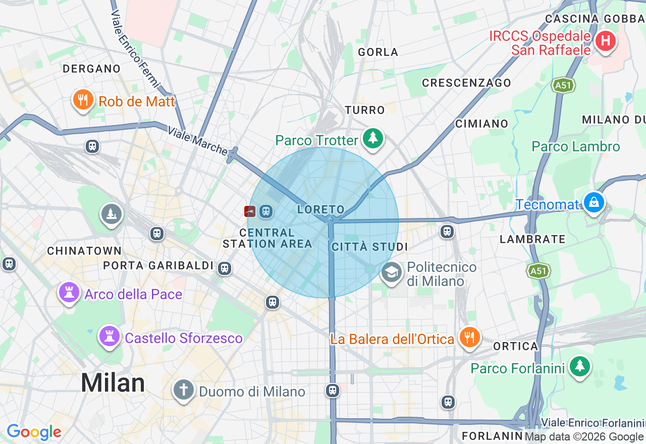 Mappa della posizione